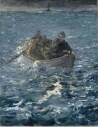 Edouard Manet L'Evasion de Rochefort France oil painting artist
